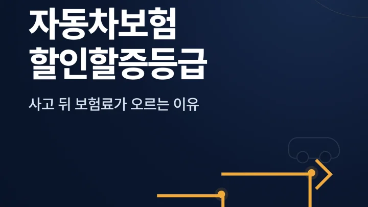자동차보험 할인할증등급 썸네일