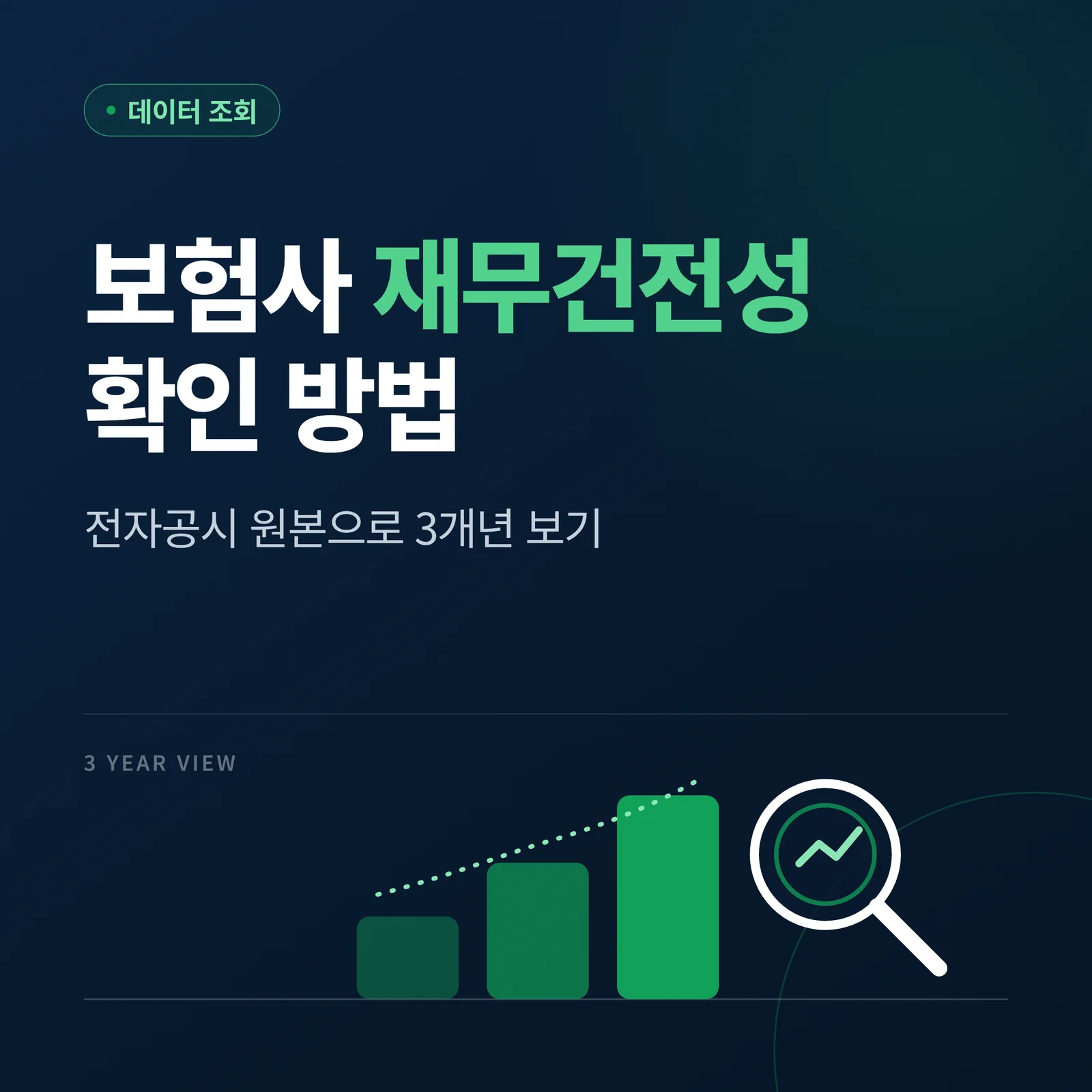 보험사 재무건전성 확인 방법